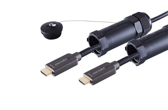 KING KABLE发布防水铠装光纤HDMI线2.1 UHS认证版 代号“蛟龙”