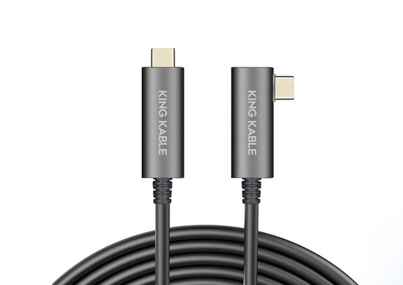 KING KABLE光纤USB TypeC数据线支持10Gbps带宽30米距离无损传输的奥秘