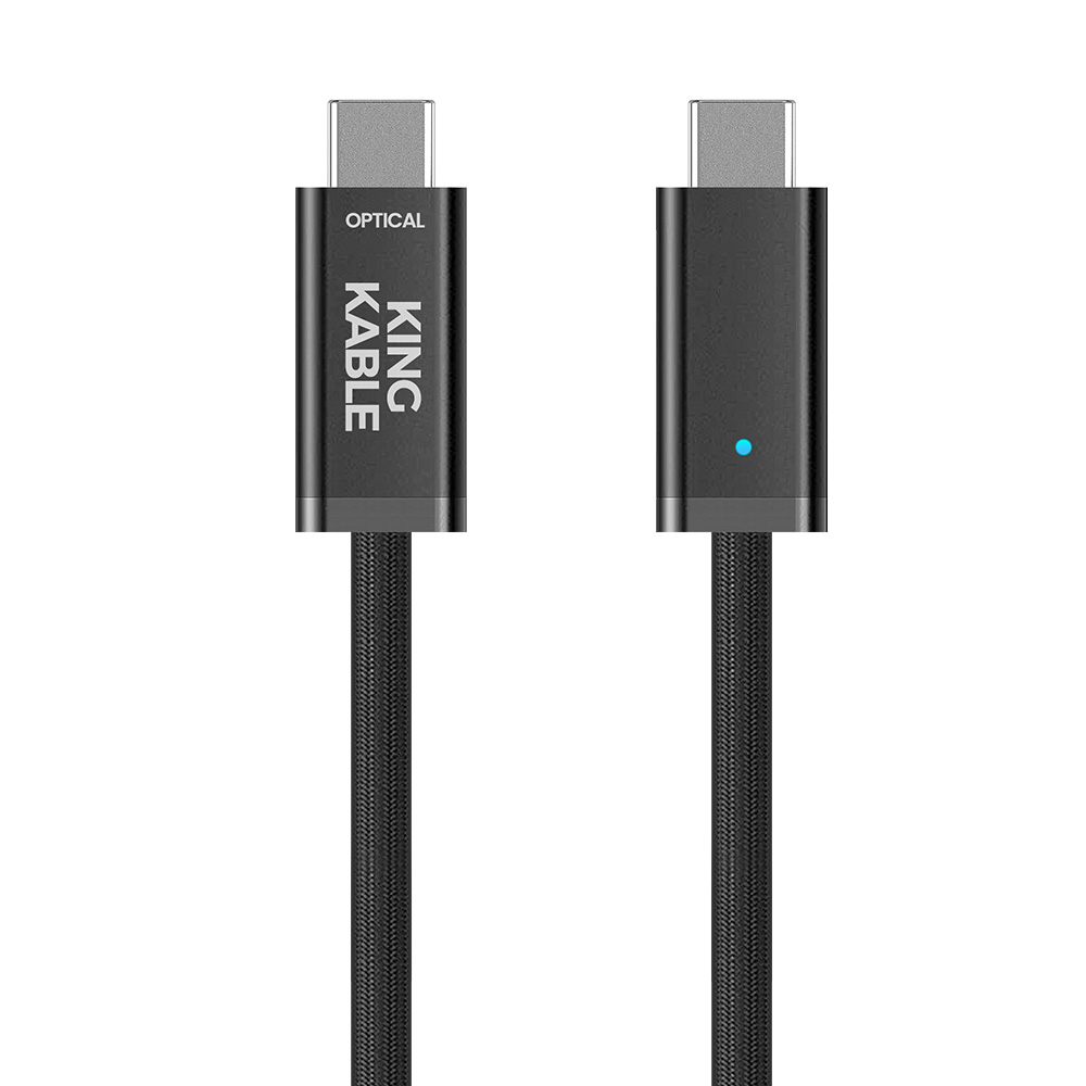 KING KABLE珑骧科技发布全新第二代光纤USB4线 完美兼容雷电3、雷电4标准设备
